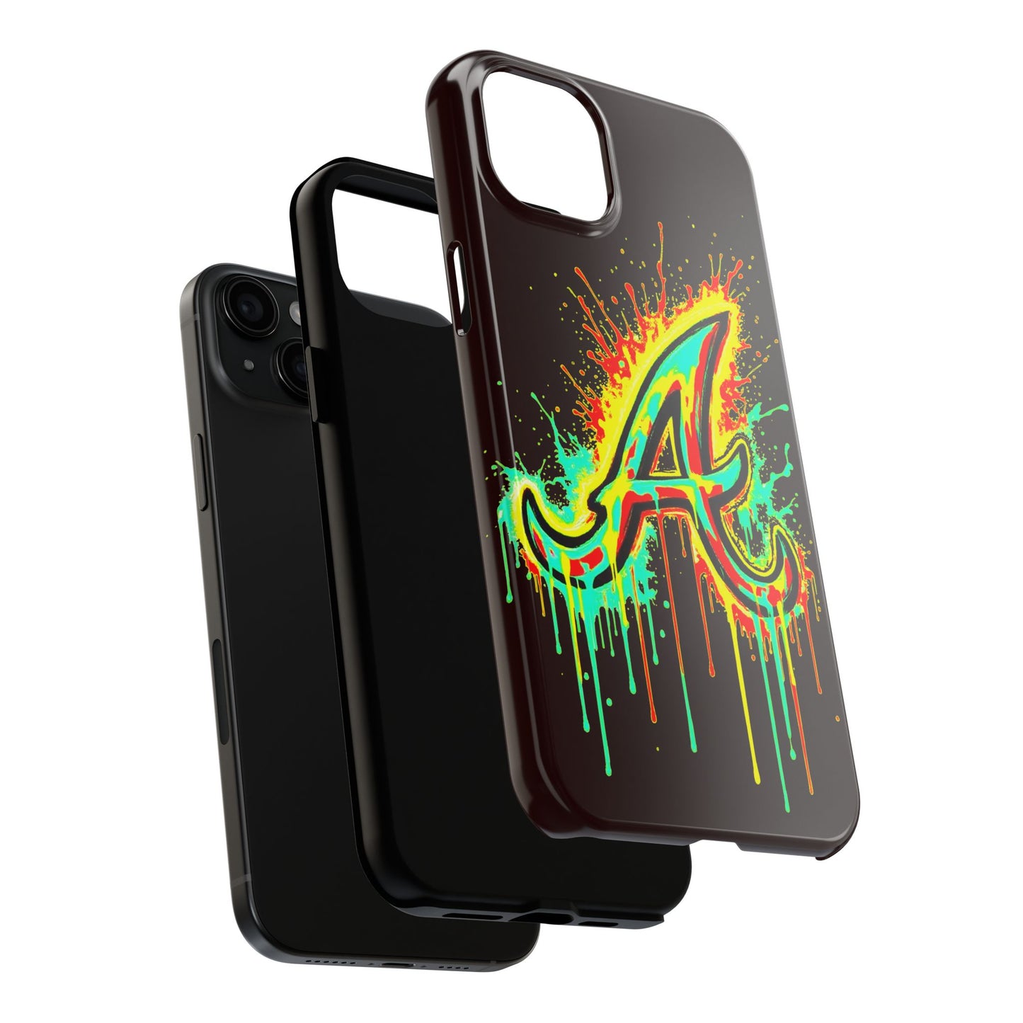 Neon Drip 'A' Graphic Tough Protective Case