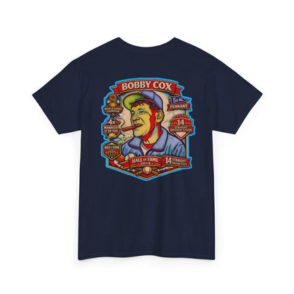 Bobby Cox Vintage Baseball Tee – Retro Team Logo T‑Shirt