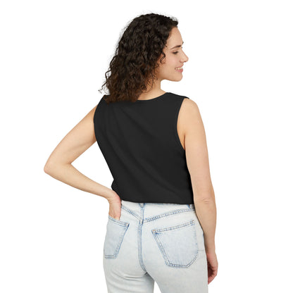 Chuck Norris Mixtape Cover Tank Top — Funny Retro Rap Design