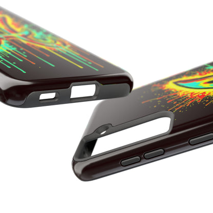 Neon Drip 'A' Graphic Tough Protective Case