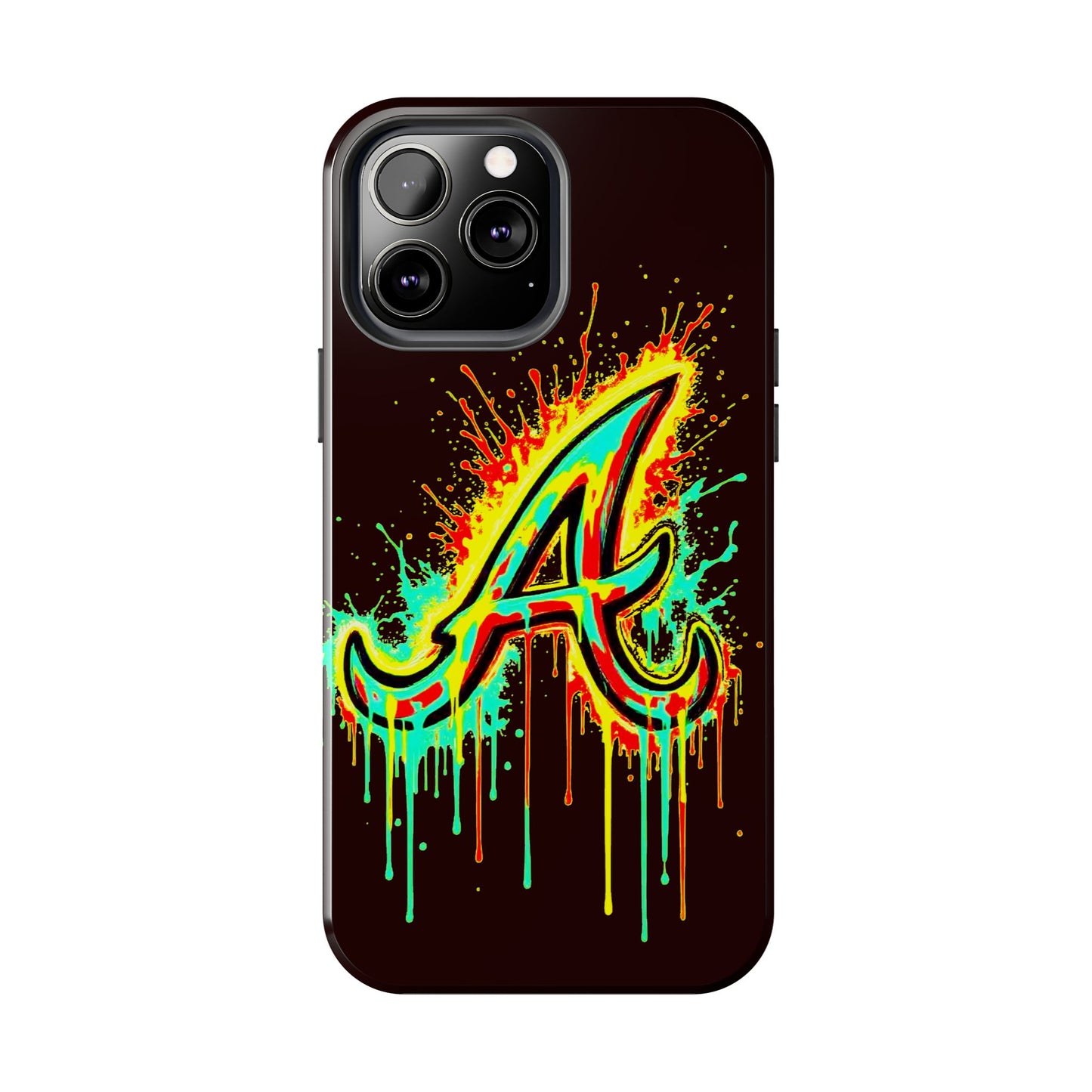 Neon Drip 'A' Graphic Tough Protective Case