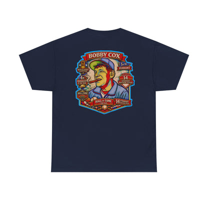 Bobby Cox Vintage Baseball Tee – Retro Team Logo T‑Shirt