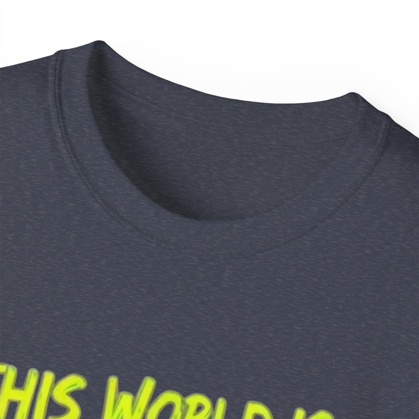 Raccoon Stealing the World Tee — 'Stealing the World' Graphic T-Shirt