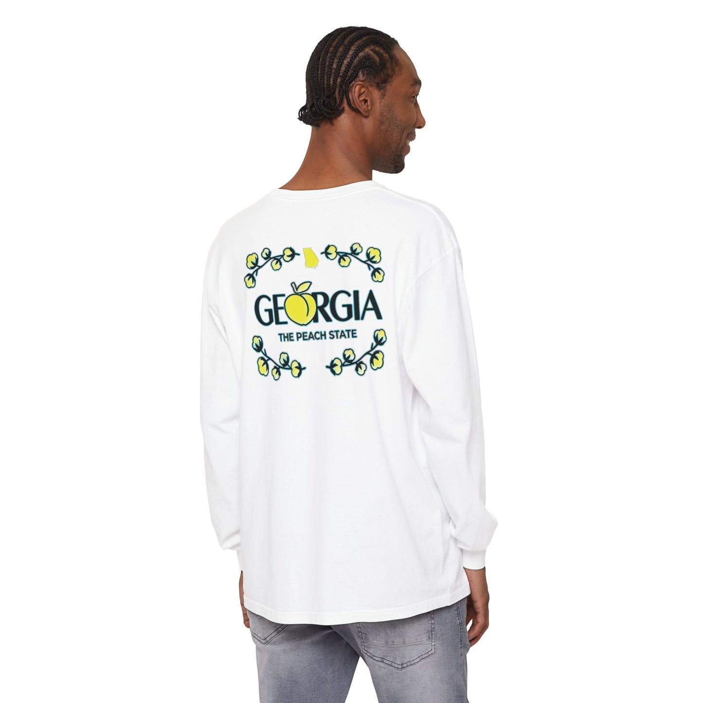 Georgia Peach State Long Sleeve T-Shirt