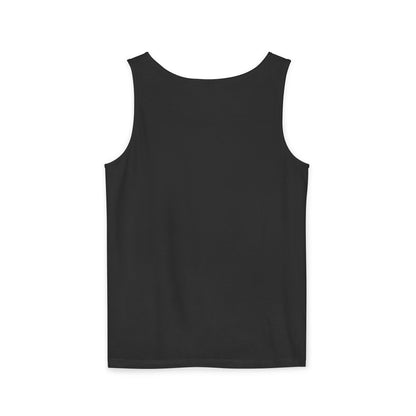 Chuck Norris Mixtape Cover Tank Top — Funny Retro Rap Design