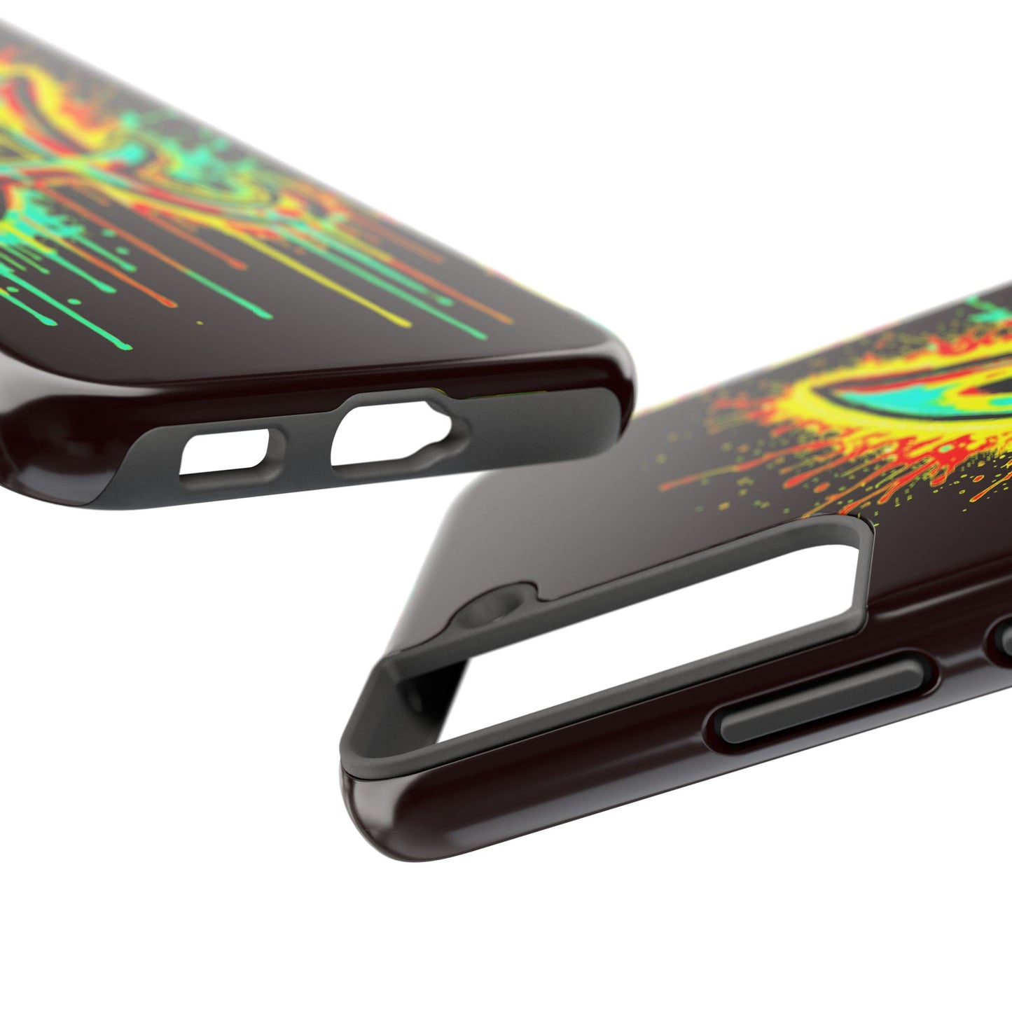 Neon Drip 'A' Graphic Tough Protective Case