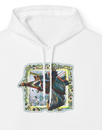 DB Cooper Raccoon Hoodie — Heist-Inspired Graphic Hoodie